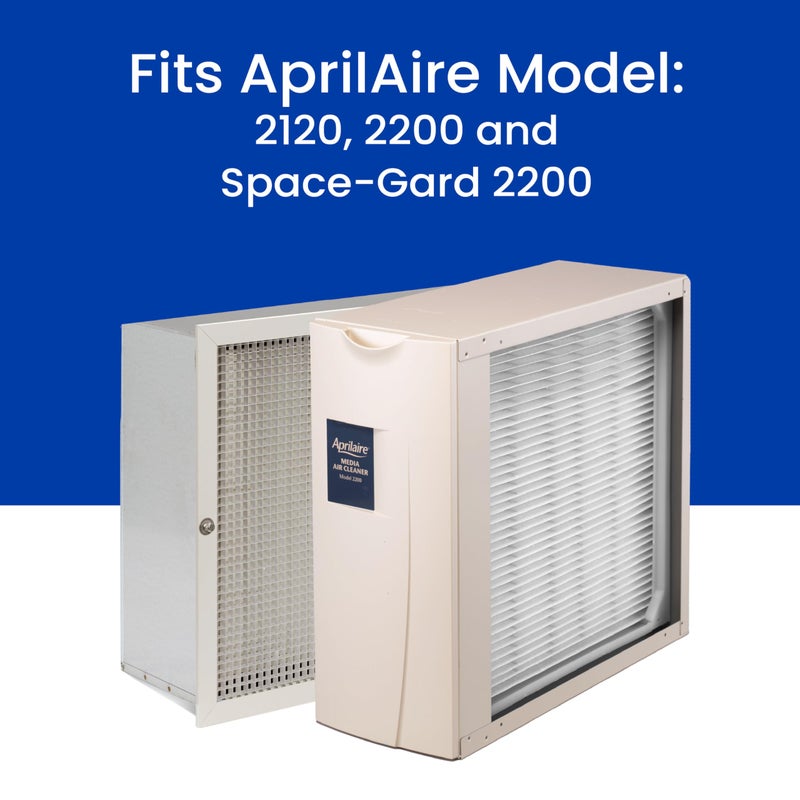 Aprilaire مجموعة ترقية عالية الأداء لفلتر الهواء AprilAire 1213 لم purifier الهواء 2120 و 2200 - بديل لفلتر الهواء 201 - Image 4